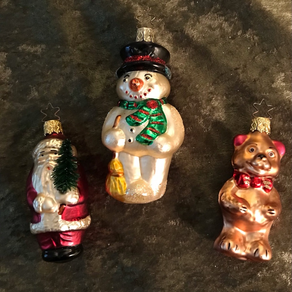 Old World Christmas ornaments